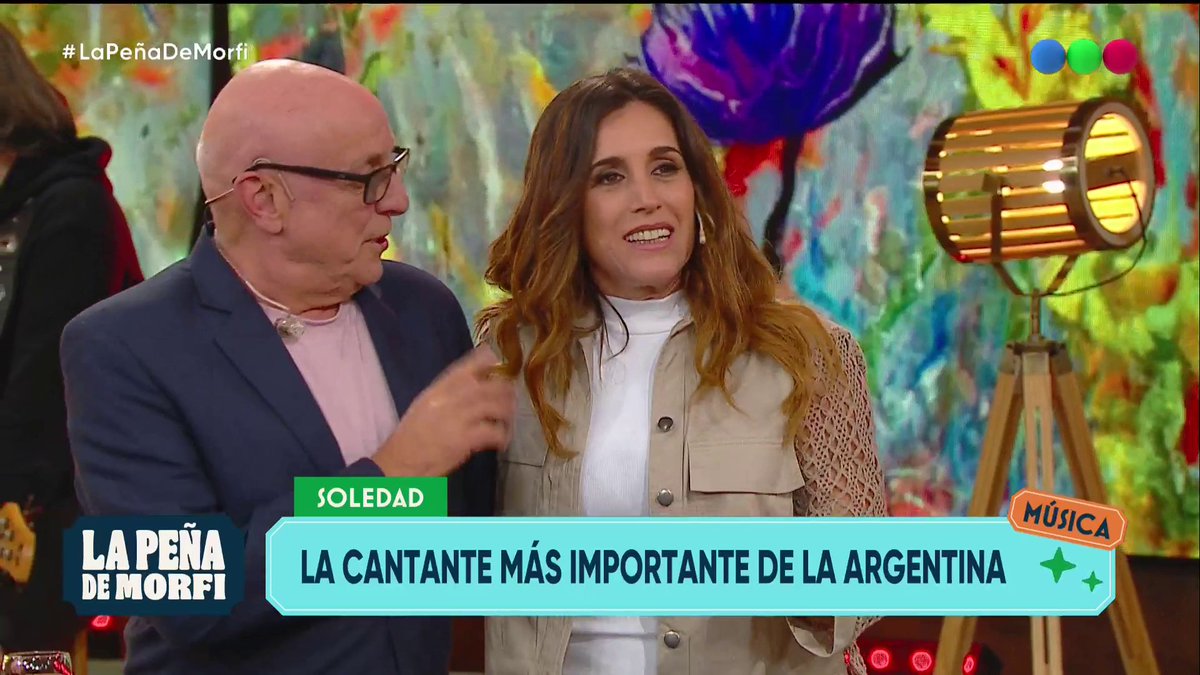 Celebramos el cumple de la Sole 🎈🎂 Con invitados especiales y la mejor música 🎶🫶🏻 Mirá #LaPeñaDeMorfi en 📺