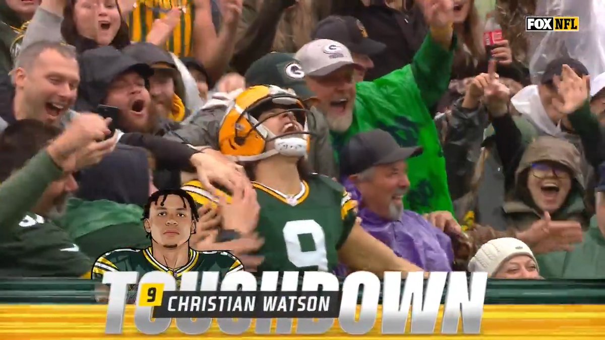 Love to Watson for the deep TD! ๐ฎโ๐จ #AZvsGB