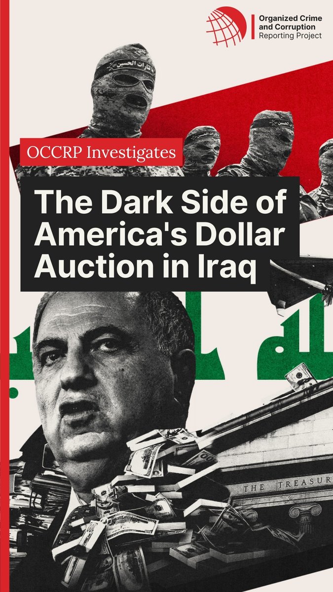 Tens of millions of dollars from Iraq's oil sales held in the U.S. financial system have been sent to accounts linked to alleged terror financiers. Our investigation shows how Iraq’s “dollar auction” has been exploited by money launderers &amp; militants.