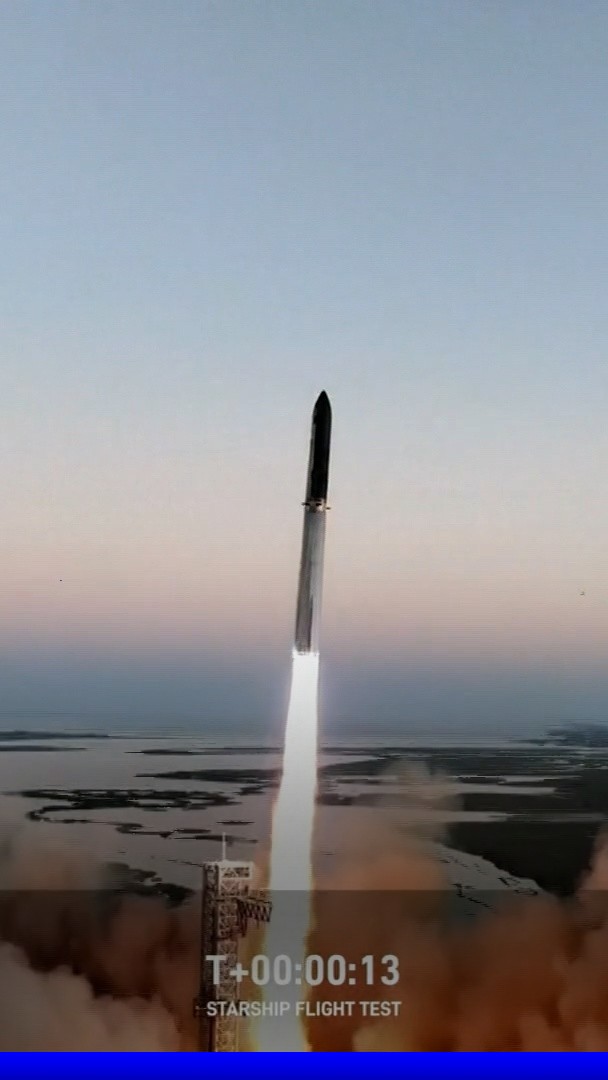 Décollage réussi pour la fusée Space X, qui s'est élancée pour un vol de 9 minutes dans l'espace