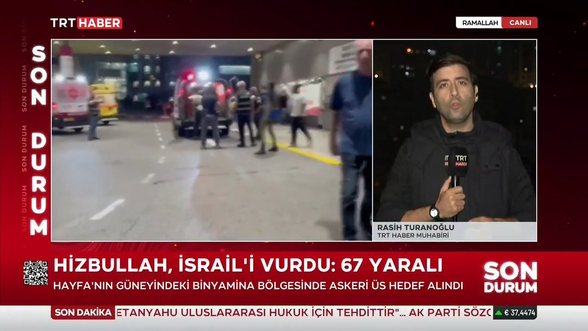 Hizbullah, soykırımcı İsrail'in askeri üssünü vurdu. İnsansız hava aracı saldırısında 4'ü ağır 67 kişi yaralandı. Ayrıntılar TRT HABER'de.