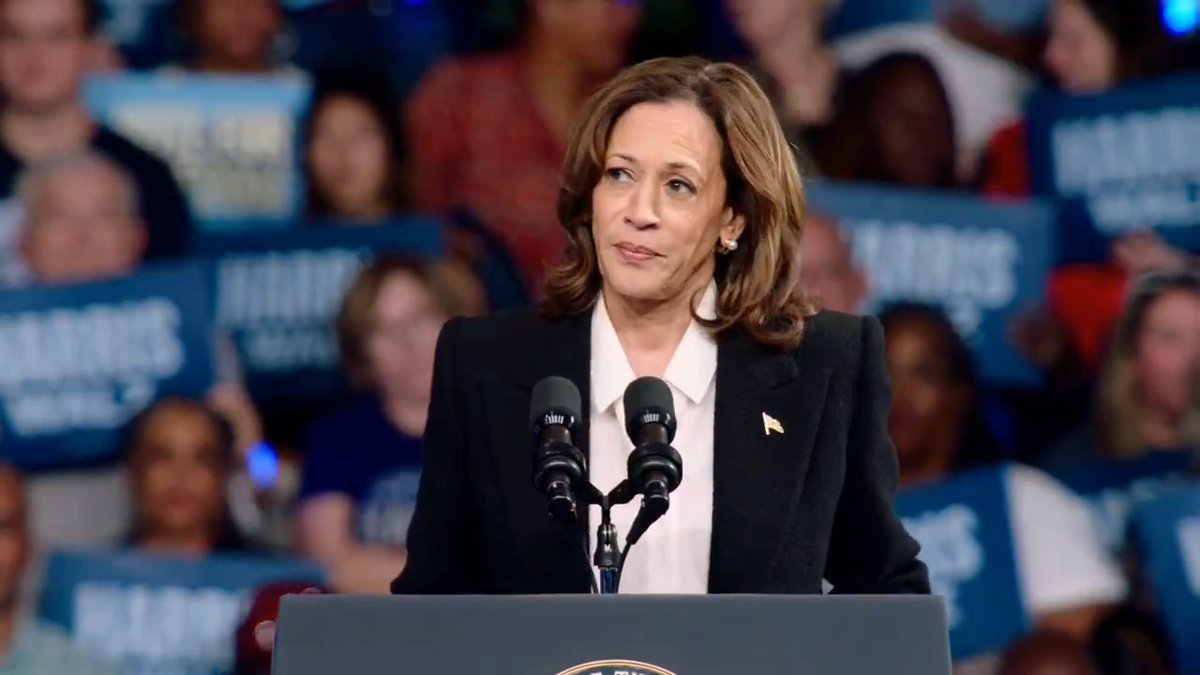 Vice President Harris: Donald Trump is not being transparent. He refuses to release his medical records. I've done it. He is unwilling to do a 60 Minutes interview like every other major party candidate has for more than half a century. He is unwilling to meet for a second debate. It makes you wonder why his staff wants him to hide away. Are they afraid that people will see he is too weak and unstable?