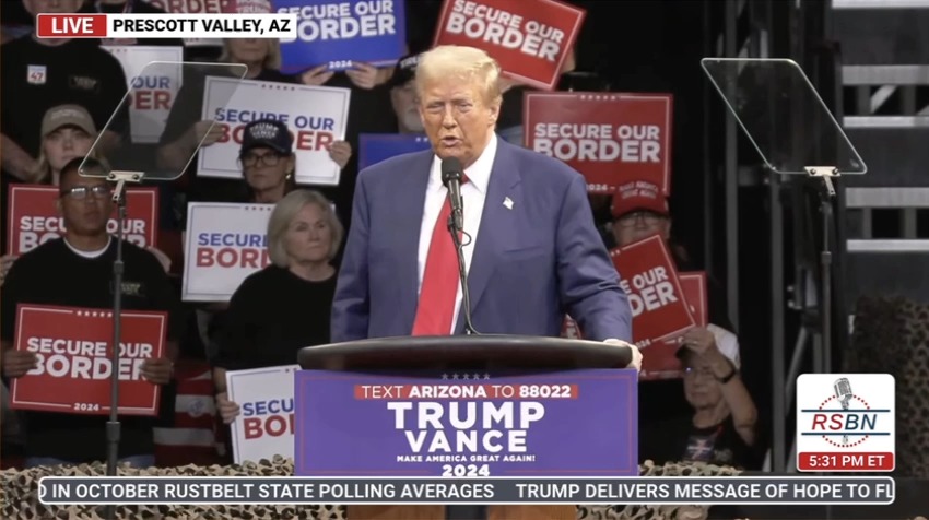 Trump says he’s not going to let Americans vote against him again like they did in 2020: “Not gonna let that happen again”