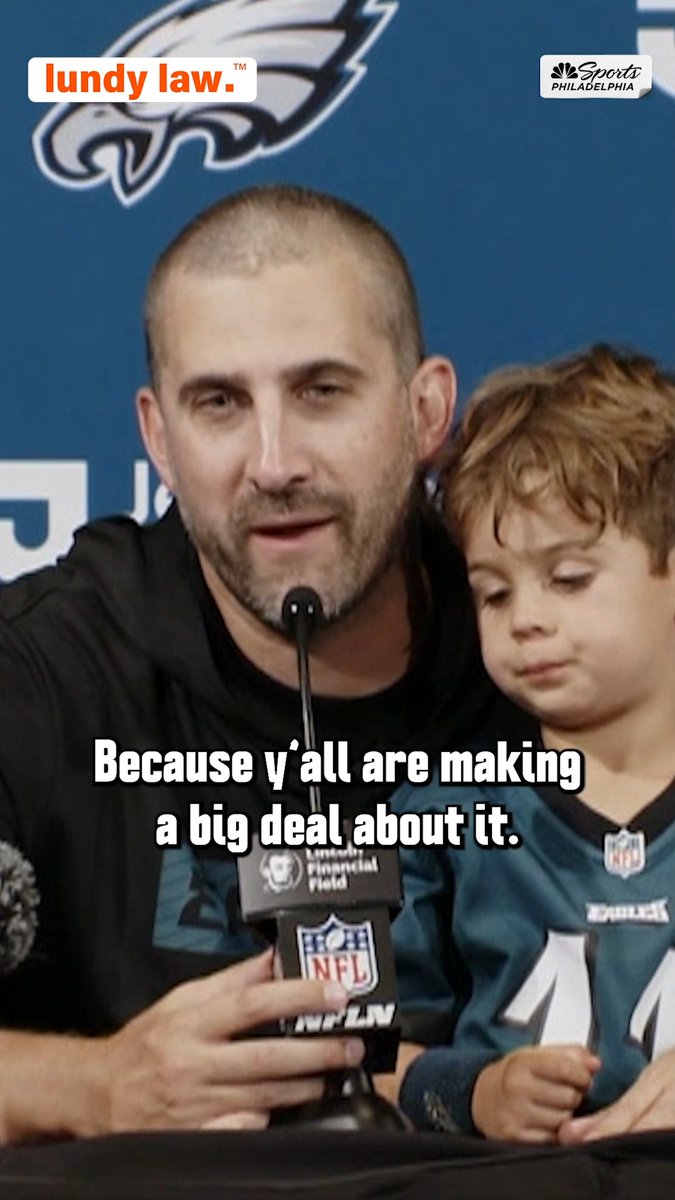 "Y'all are making a big deal about it. We're gonna figure it out, we're gonna fix it." — Nick Sirianni discusses the Eagles' slow starts on offense following a Week 6 win over the Browns. | Lundy Law