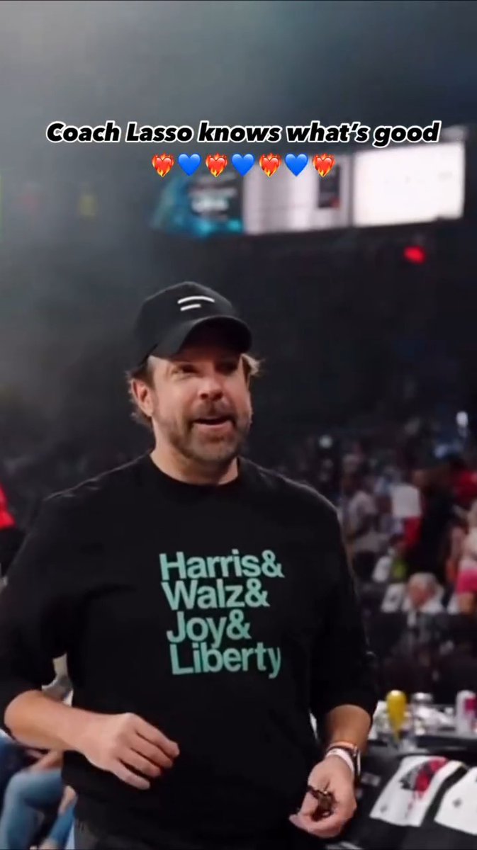Spotted: Coach Lasso spreading hope and joy 🥰