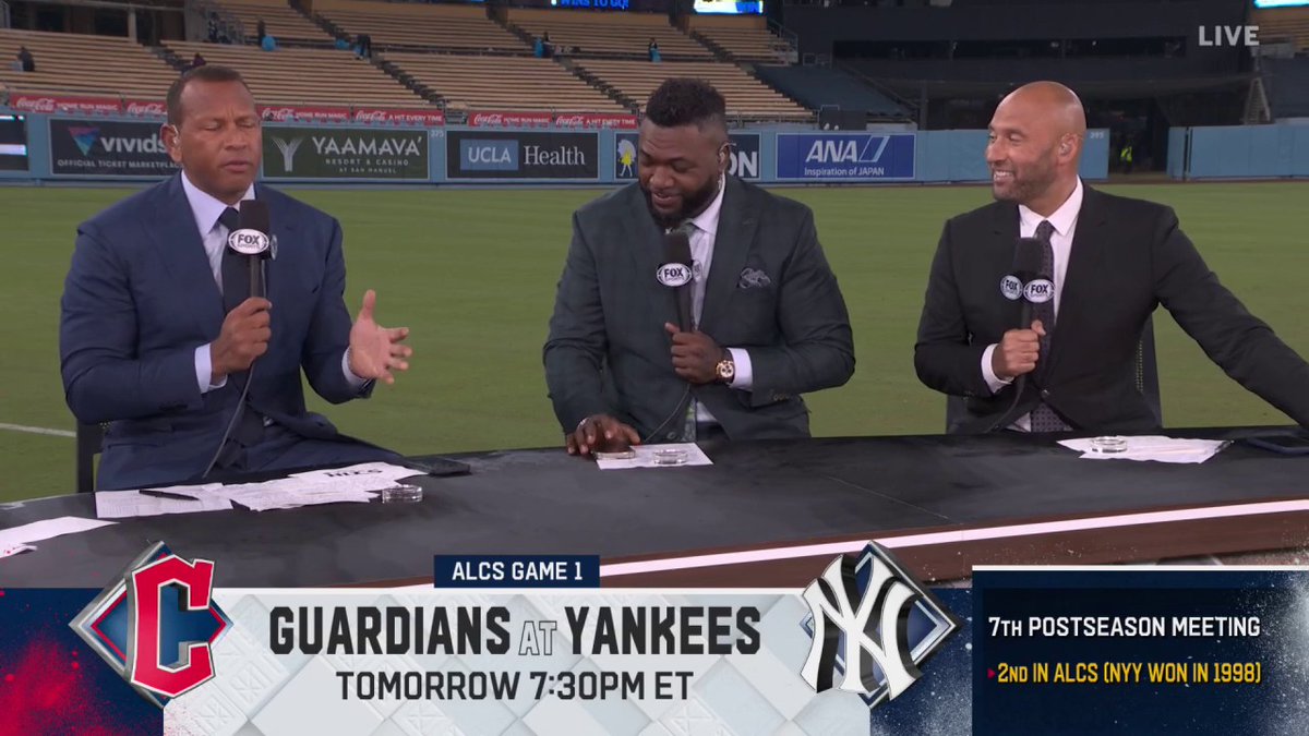 "You don't have to say it, I'll say it. They have an easy road to the World Series" Alex Rodriguez talks about the Yankees path to the World Series this year