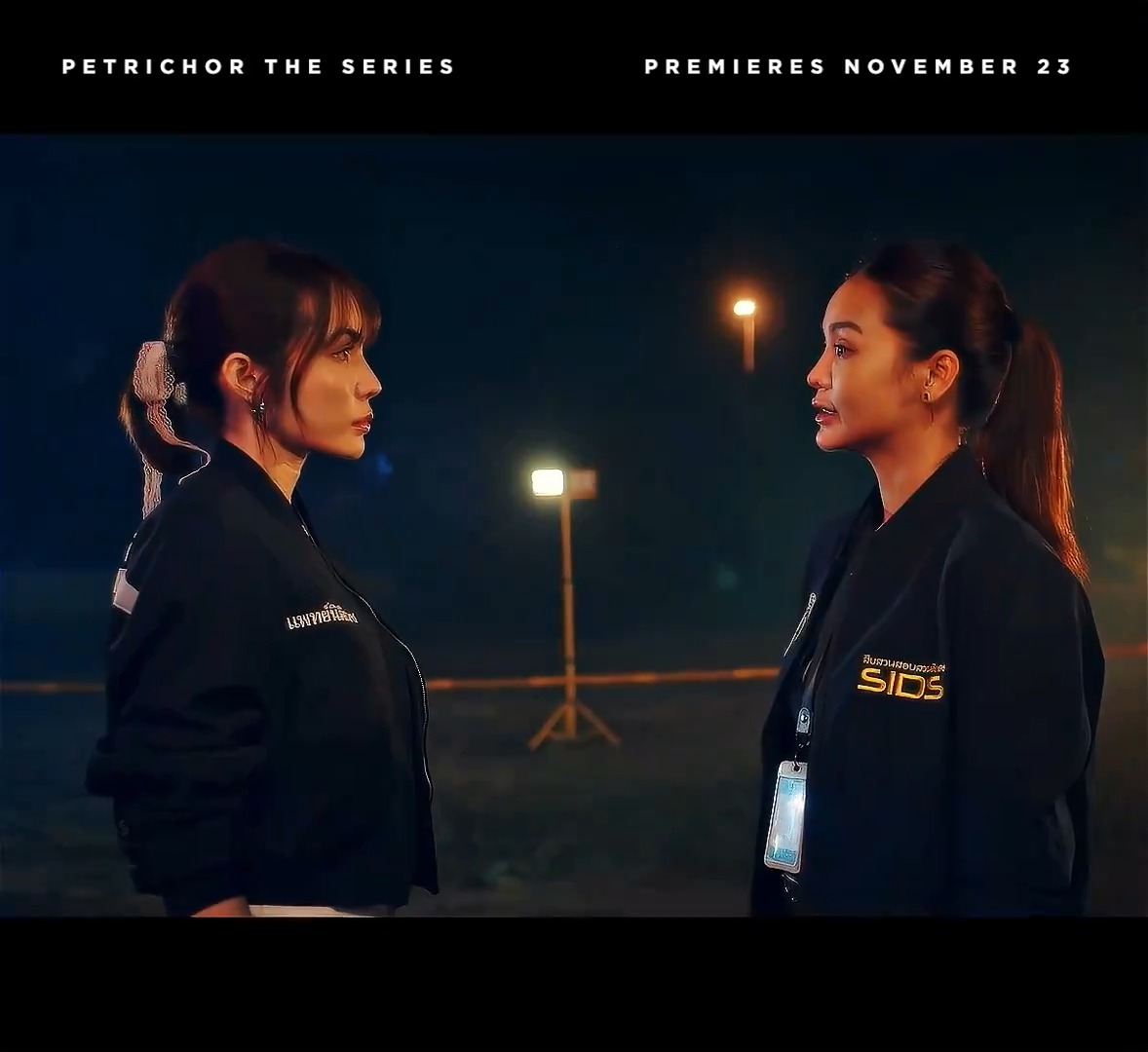 new GL series 'Petrichor' premieres Nov 23rd on One31 and iQIYI for the uncut version 🖤 #ซีรีส์หยดฝนกลิ่นสนิม #อิงฟ้ามหาชน #ชาล็อตออสติน