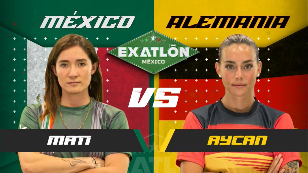 ¡Mati nunca nos falla! 🔥😎 Gracias a ella empatamos pero Aycan le dio pelea en este circuito de las Fuerzas Especiales. 👏✨ #ExatllónMéxico