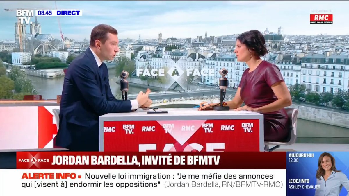 Les aides sociales versées aux étrangers, c'est entre 10 à 15 milliards par an : je propose que la générosité de l’État français se restreigne aux citoyens français. Il faut par exemple réserver les allocations familiales aux familles françaises. #FaceAFace