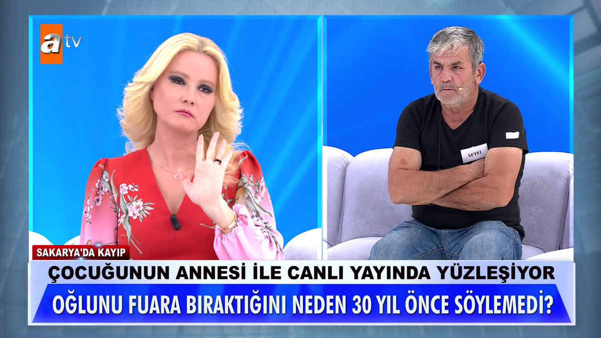 Oğlunu fuara bıraktığını neden 30 yıl önce söylemedi? #MügeAnlıİleTatlıSert #MügeAnlı atv