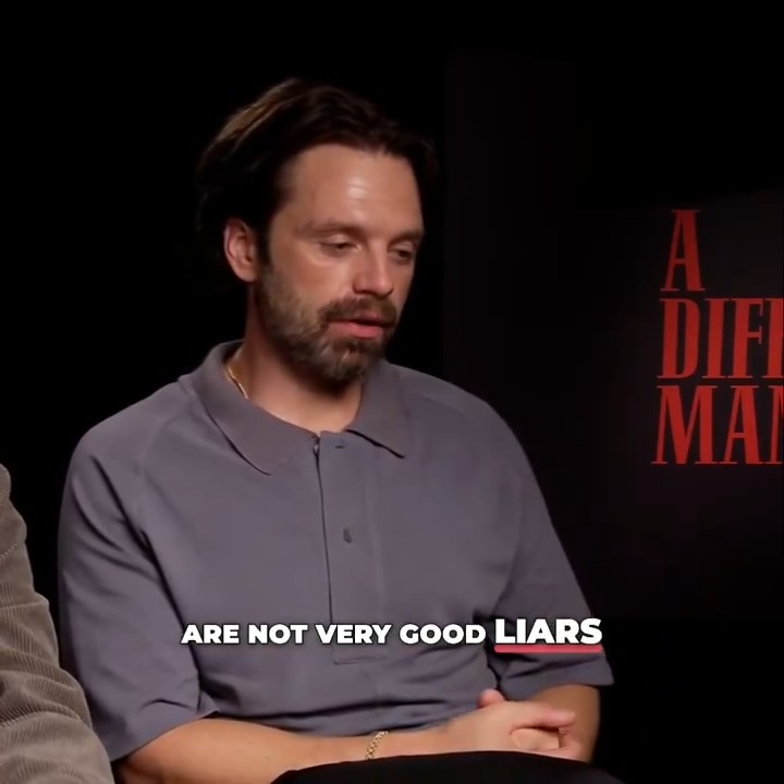 Sebastian Stan shares what it was like to walk around New York with his #ADifferentMan prosthetics still on 🎬