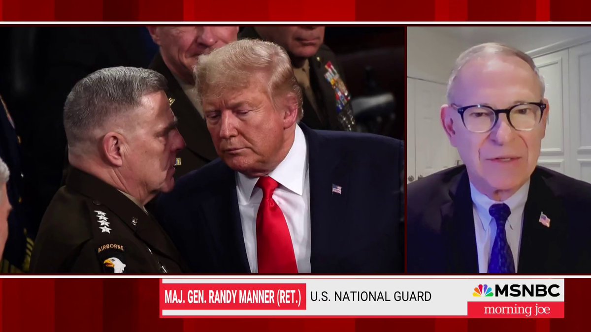 "President Trump is demonstrating the attributes of fascism every single day... and every American that is supporting Trump right now needs to understand that they are absolutely supporting fascism if they vote for Trump." — Retired Major General Randy Manner