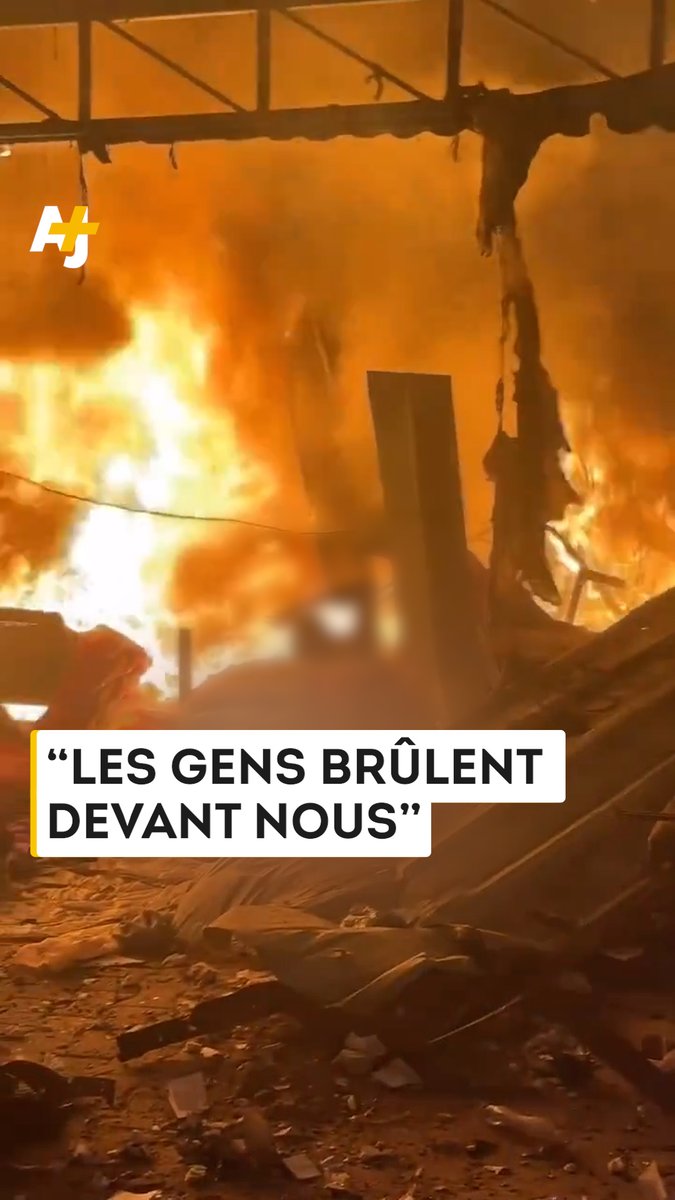 “Les gens brûlent devant nous”. Nouveau massacre israélien à Gaza.