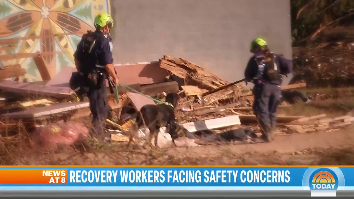 Federal emergency workers were forced to pause their hurricane recovery efforts in North Carolina after National Guard troops reportedly discovered trucks of armed militia, who were “out hunting FEMA.” Kathy Park reports.