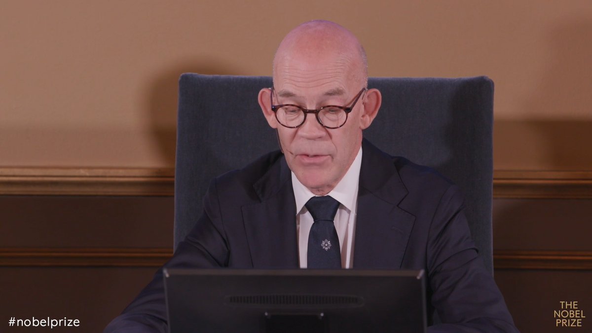 Watch the very moment the 2024 Sveriges Riksbank Prize in Economic Sciences in Memory of Alfred Nobel is announced. Presented by Hans Ellegren, Secretary General of the Royal Swedish Academy of Sciences. See the full announcement: