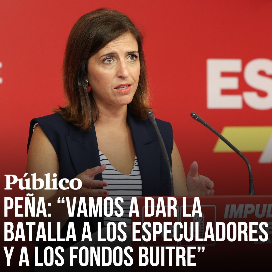 🎥 El PSOE deja clara su postura sobre el tema de la vivienda: "Si hay que intervenir, intervendremos"