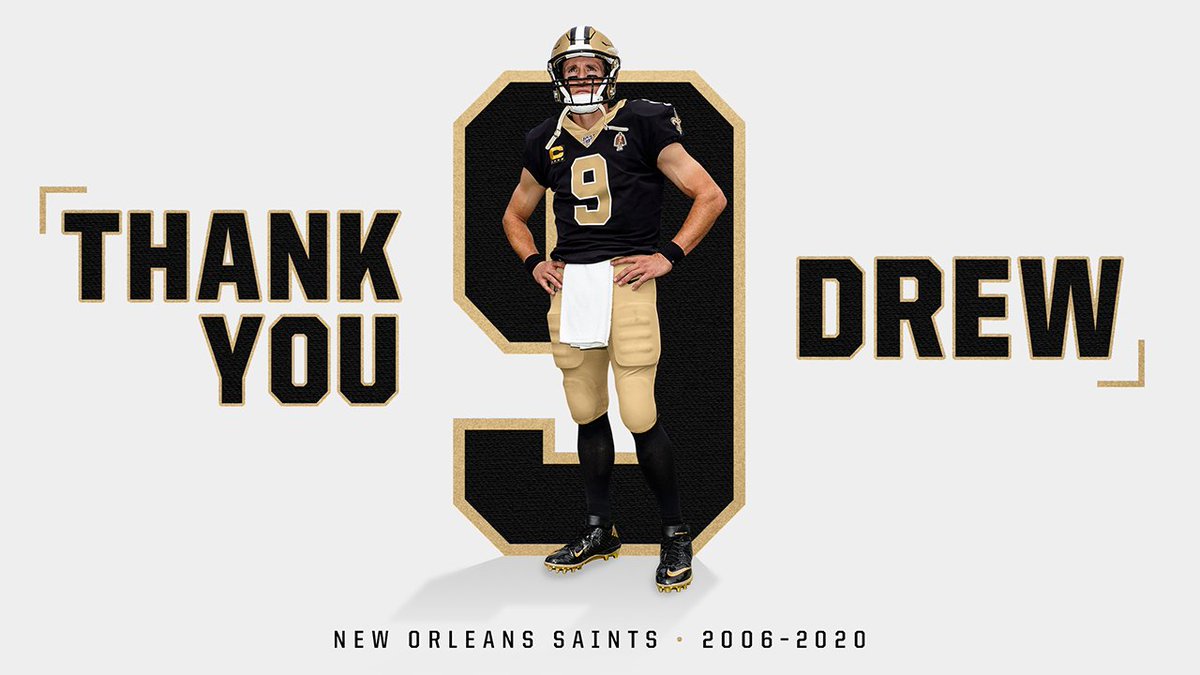 This week we celebrate @DrewBrees as he goes into the #Saints Hall of Fame on Thursday night ⚜️ 📺: #DENvsNO on Thursday (7:15 pm CT on NFL on Prime Video)