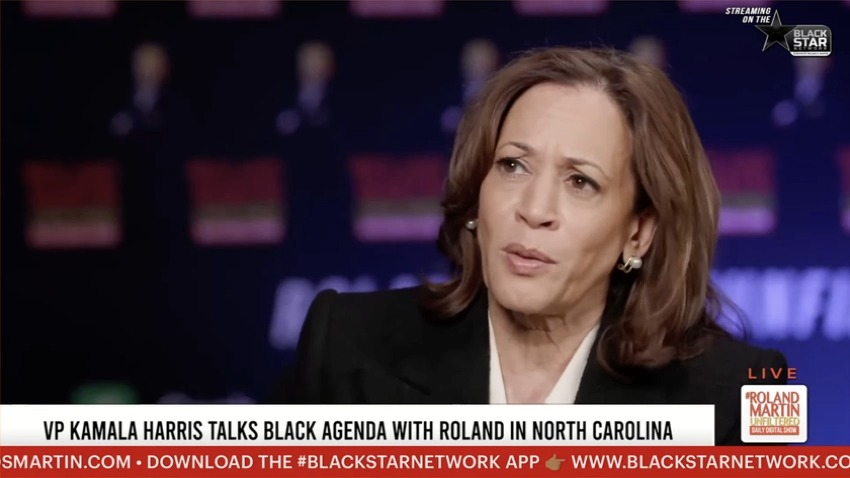 Vice President Harris: Look at Project 2025. Trump wants to give tax cuts to billionaires and impose a 20% tax on everyday goods, costing Americans $4,000 a year. He wants to cut aid for small businesses. He wants to undo our $35 cap on insulin prices. He wants to get rid of the Department of Education, which funds public schools. He’s not looking out for you