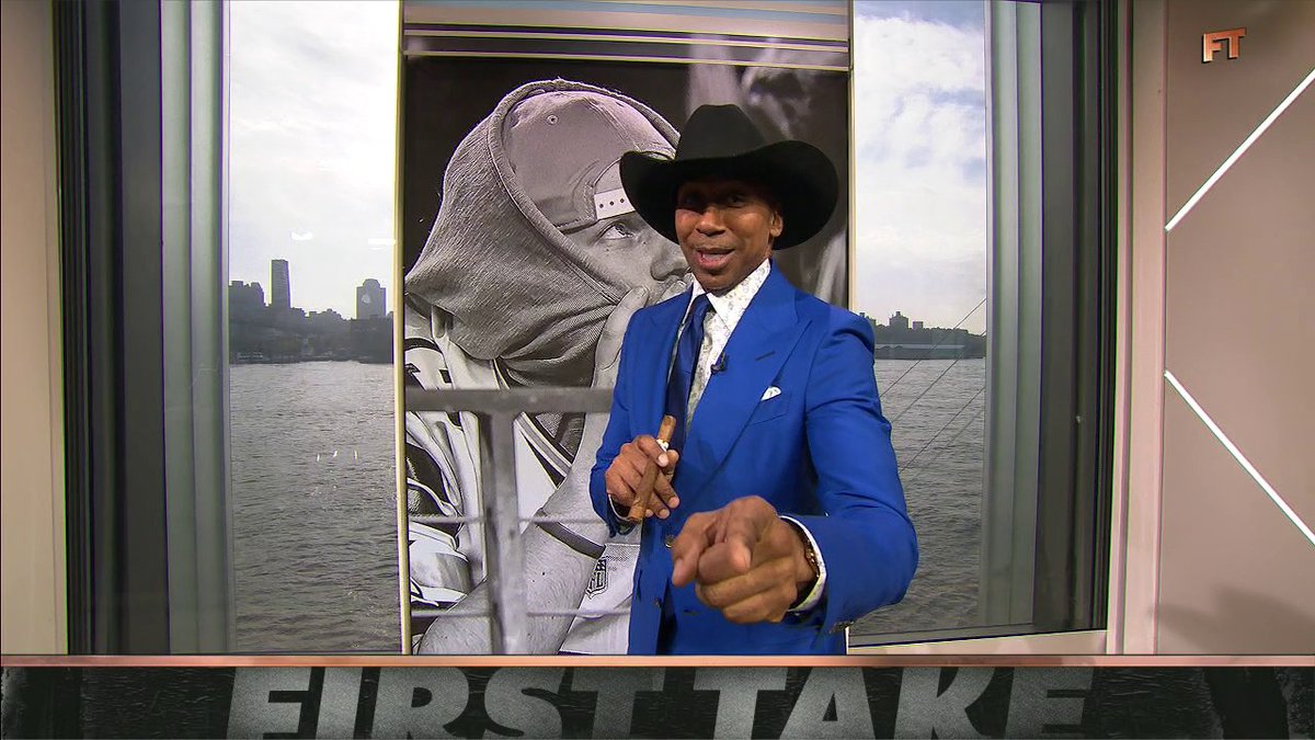 Who would've thought the Cowboys would give Stephen A Smith a birthday gift 🤠