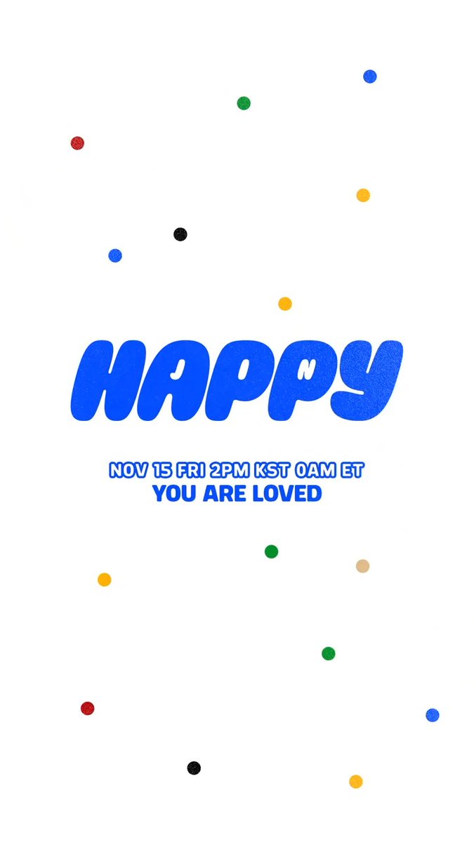 진 (Jin) ‘Happy’ 2024.11.15. 2PM (KST) | 0AM (ET) #진 #Jin #Jin_Happy