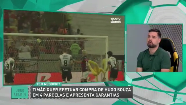 Falei sobre o caso da compra do Hugo Souza e como o Flamengo está cozinhando o caso!