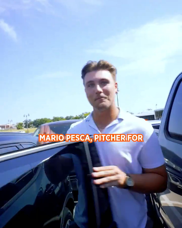 Meet our 6-8, 275 pound righty from the Bronx #GoPokes | Mario Pesca