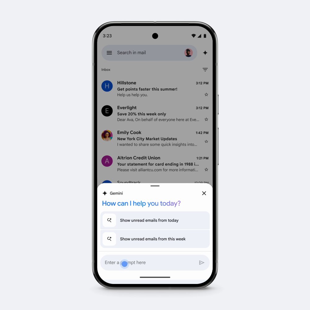 Manage your #Gmail inbox like a pro with Gemini. Save time with AI-powered tools that can summarize long threads, search for key info, and craft tailored responses with ease. →