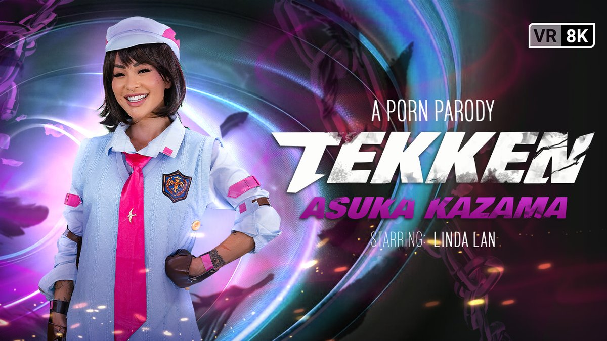New Parody: TEKKEN: Asuka Kazama Are you ready for another round with one of Tekken's skillful female warriors at VR Conk? Starring: Linda Lan Link: #VR #VRPARODY #cosplay