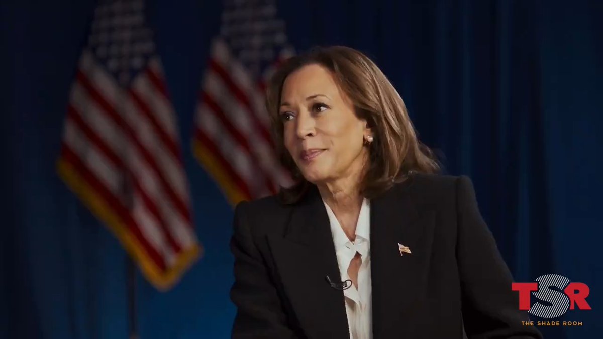 #TSRExclusive: VP Kamala Harris steps in with The Shade Room's Justin Carter to discuss how she plans to step up and deliver for Black men. WATCH the full interview: