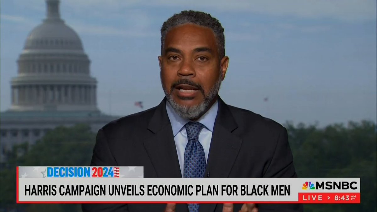 Congressional Black Caucus Chair Steven Horsford says Kamala Harris’s agenda for Black men shows she’s listening to Black men.
