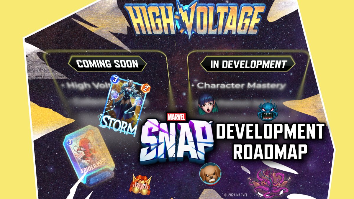 No better time to share an updated Developer Roadmap than MARVEL SNAP's 2-Year Anniversary week! We're stoked to have Guest provide an overview of all things exciting and upcoming to the game!
