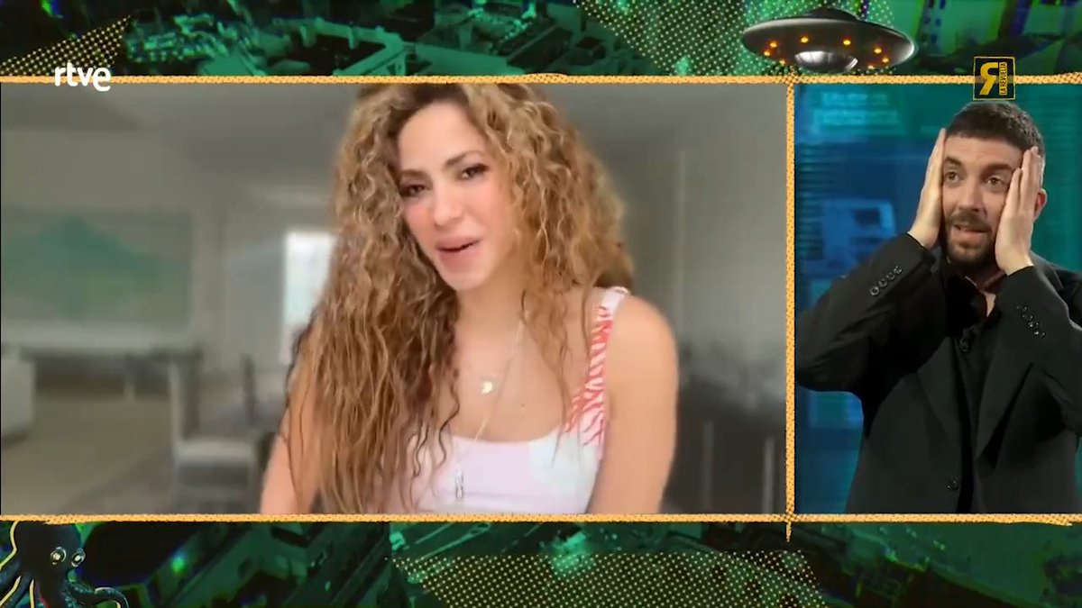 esto qué ha sido Pues que venga Shakira. Cuando quieras. Mañana. #LaRevuelta