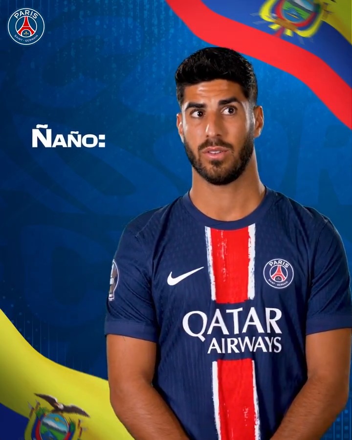 ¡Desafío de palabras! 🇪🇨 🤝 🇪🇸 💬 Ñaño, canguil, suco... Marco Asensio tuvo que adivinar ecuatorianas 😂 👇