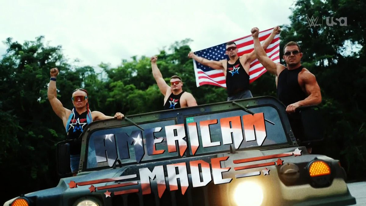 American Made IS greatness! #WWERaw