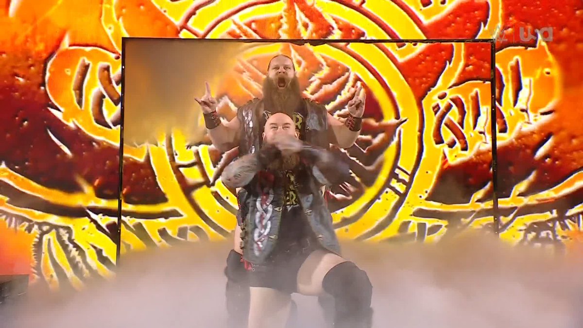 The WAR RAIDERS are back! 🔥 🔥 🔥 #WWERaw