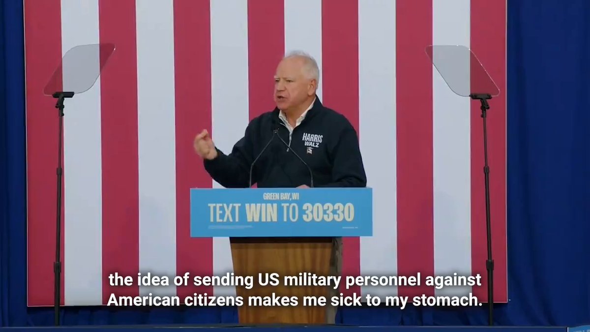 Donald Trump suggested that he is going to send the military against "the enemy from within" — meaning any American who doesn't support him. As someone who wore this nation's uniform proudly, the idea makes me sick to my stomach.