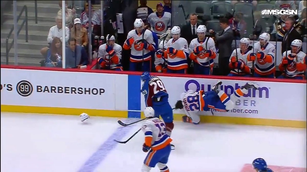 Nathan MacKinnon is an animal 😳