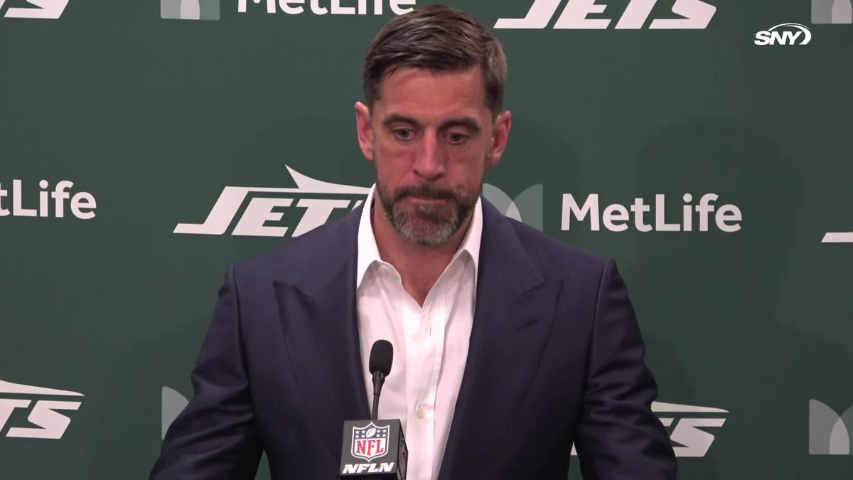 Aaron Rodgers on the penalties tonight: “It seemed a little ridiculous. Some of them seemed really bad, including the roughing passer on me. That’s not roughing the passer.”