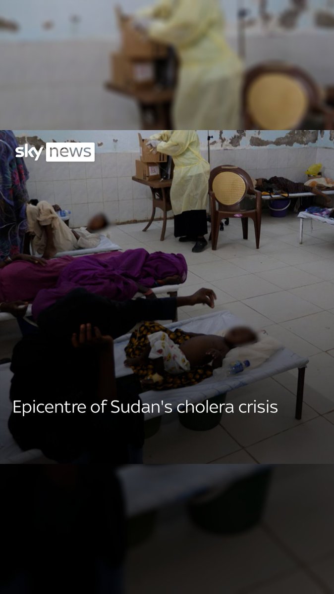 Sky's Yousra Elbagir was given exclusive access to the quarantine ward in Kassala's main hospital, which is the epicentre of Sudan's cholera crisis Read more: