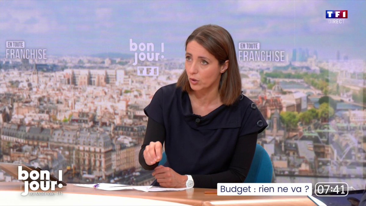 "Le gouvernement va taxer les apprentis, leur salaire va baisser de 10%", Sophie Binet dans #BonjourLaMatinaleTF1
