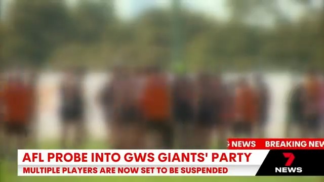 BREAKING: The AFL has launched an investigation into player behaviour at an end-of-season party involving the GWS Giants. Chief football reporter Mitch Cleary has the exclusive details. #7NEWS
