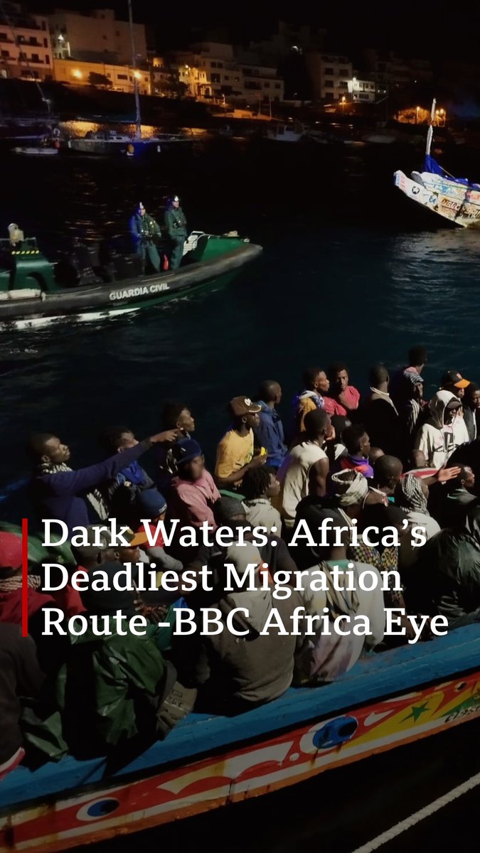 🇸🇳 #BBCAfricaEye investigates what is fast becoming the world’s deadliest migration route: the perilous Atlantic crossing from West Africa to Spain’s Canary Islands. 🎥 Watch the documentary 'Dark Waters', here: