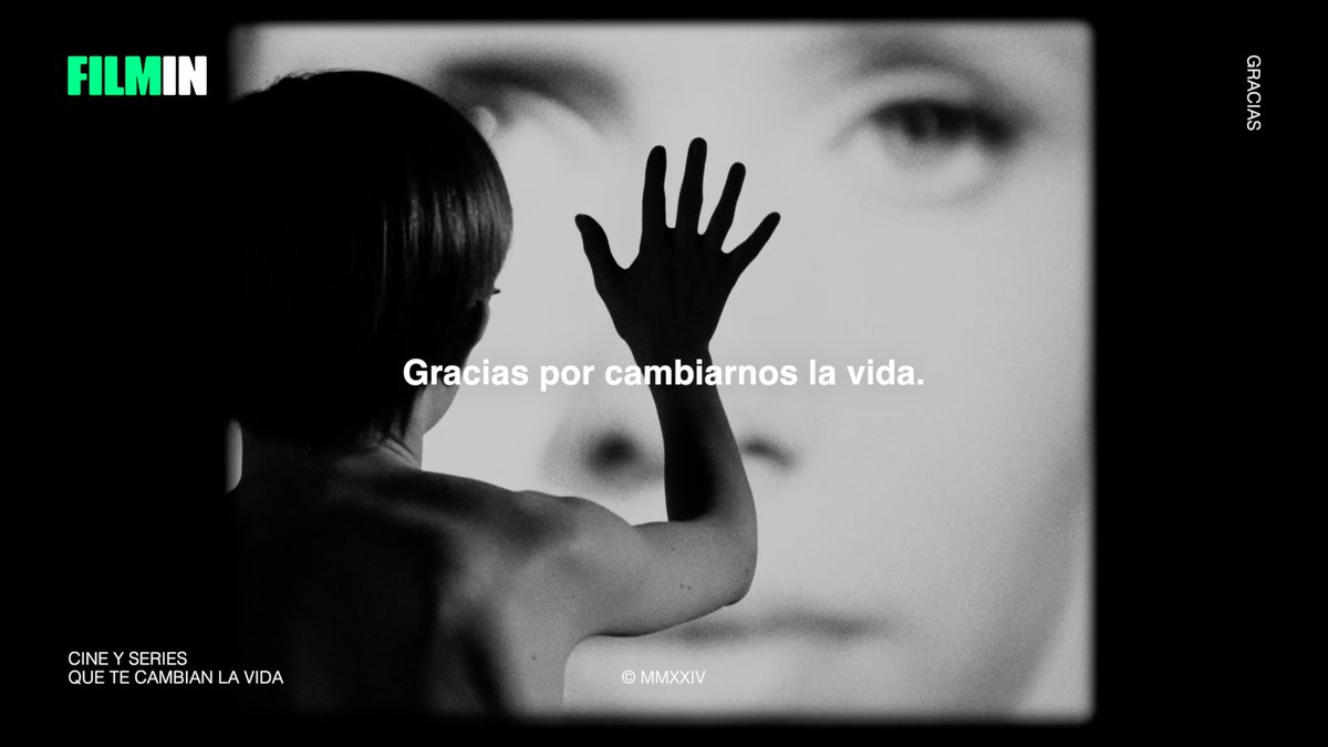 Querido cine, hoy te damos las gracias. Atentamente, los que hacemos Filmin 💚