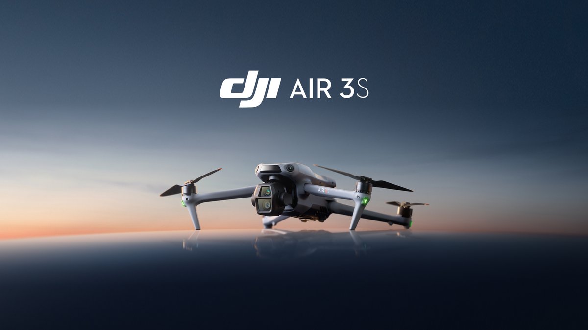 Meet DJI Air 3S, a dual-camera drone for travel photography. With a 1-inch CMOS primary camera and 70mm medium tele cameras, it captures stunning 4K/60fps HDR video. Enhanced safety features and more make it perfect for creators on the go. Learn more 👉