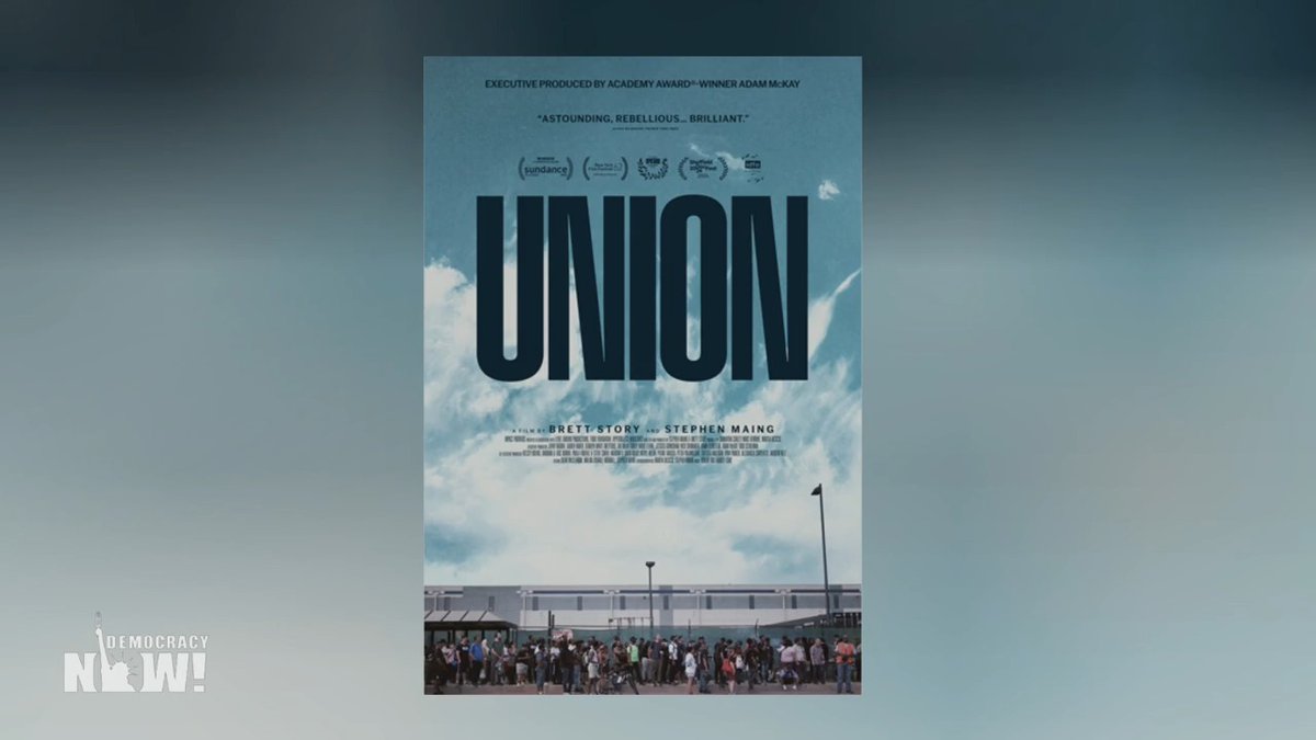 .UNION documents how Amazon workers on Staten Island made history by voting to form the first labor union at Amazon in U.S. history in 2022, the same year the company spent more than $14 million to quash union drives.