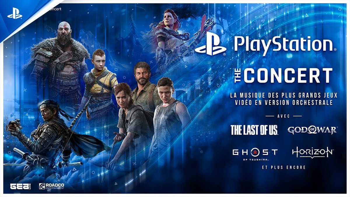 Voici Le Concert PlayStation, découvrez en live les musiques de vos jeux PlayStation préférés à Paris et à Amnéville en 2025. Tous les détails ici :