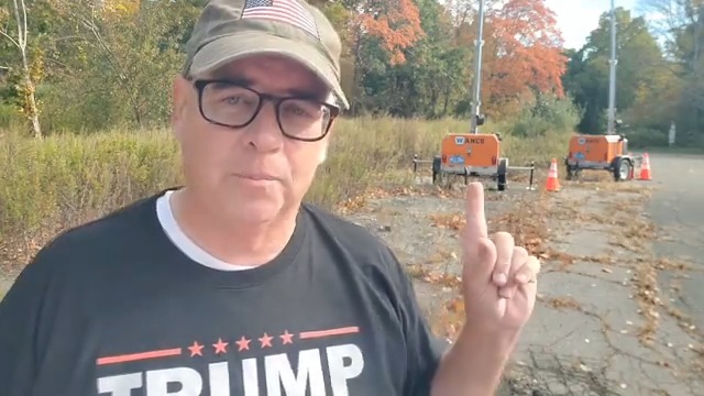 Hanson Water Tower Update: TDS alive and well in MA | Just had cup of coffee with homeowner | Fundraiser huge success #Mapoli #Trump #HansonWaterTower