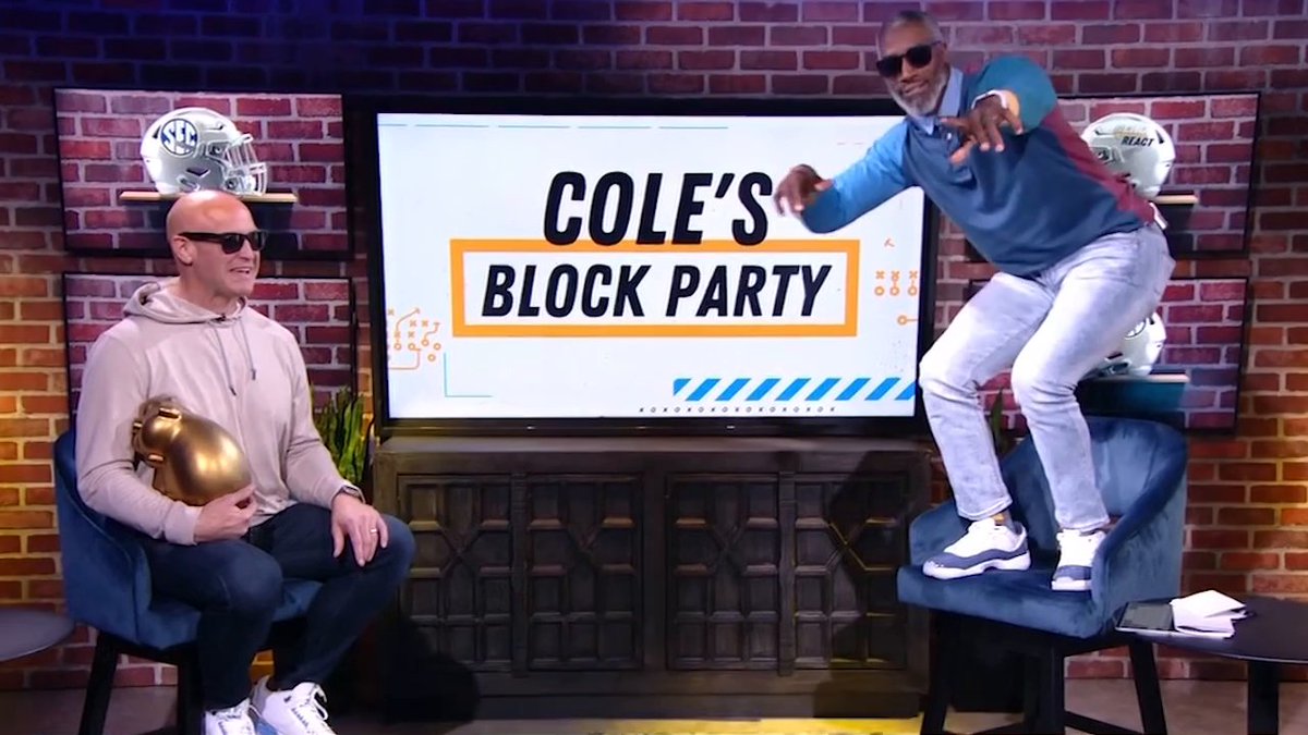 Welcome to the VIP section of Cole's Block Party 😎 Cole Cubelic | Roman Harper
