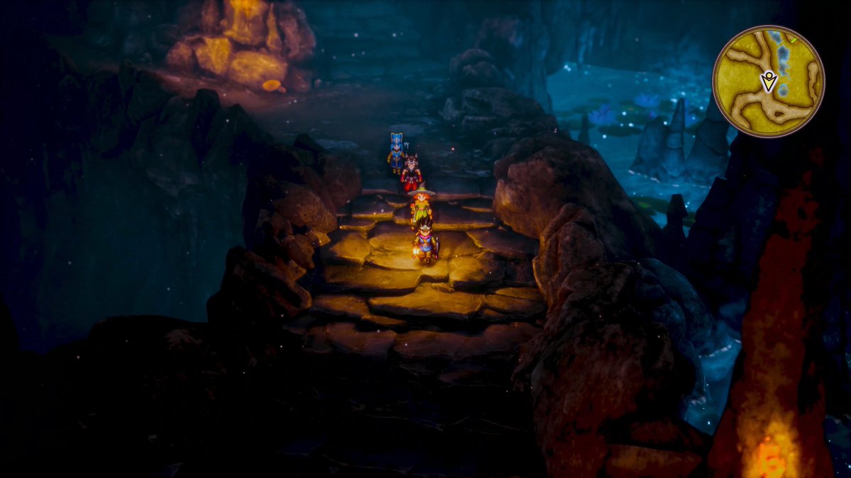 Join us as we journey from Norvik to the Underground Lake on a side quest to find the Dreamstone ✨ Enjoy over seven minutes of PS5 footage from #DragonQuest III HD-2D Remake.