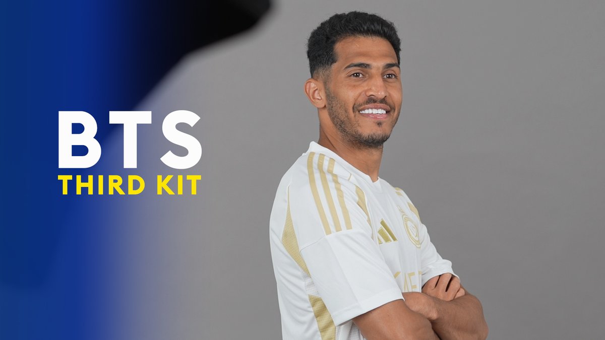 كواليس تصوير الطقم الثالث لنادي النصر 🤍